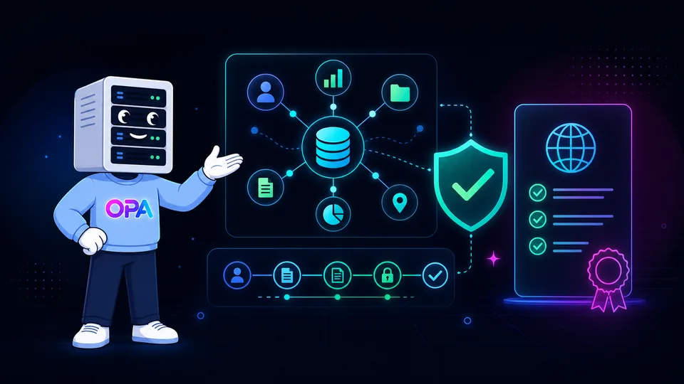 Minimal illustration of AI data governance, standards and audit controls